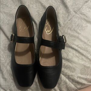 Sam Edelman Black Mary Jane Flats